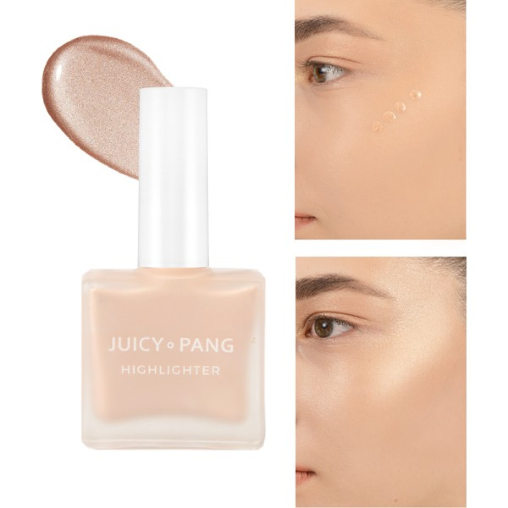 Cilt ile Bütünleşen Kalıcı Likit Aydınlatıcı Juicy-Pang Water Highlighter (GD01) Aydınlatıcı Fiyatı