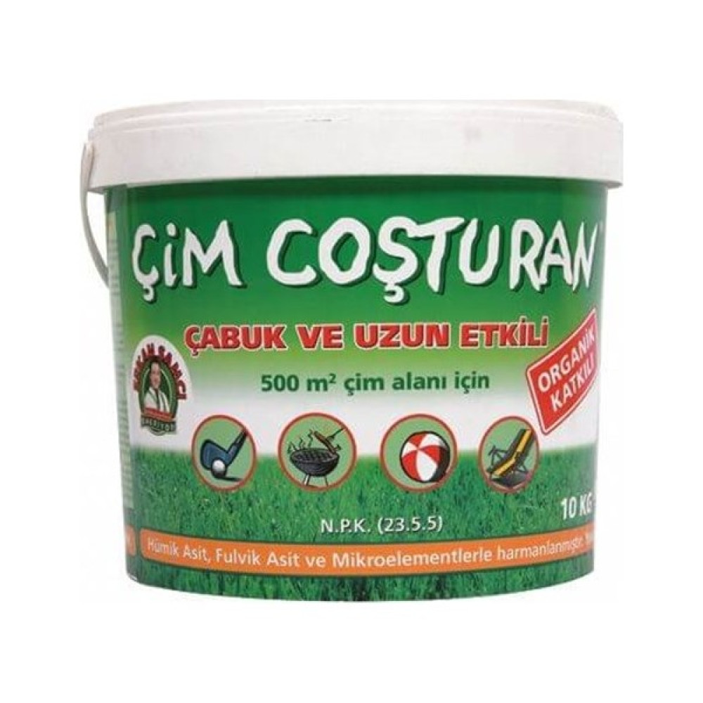 Çim Coşturan Granüllü Çim Gübresi 10 kg Tohum Fiyatı