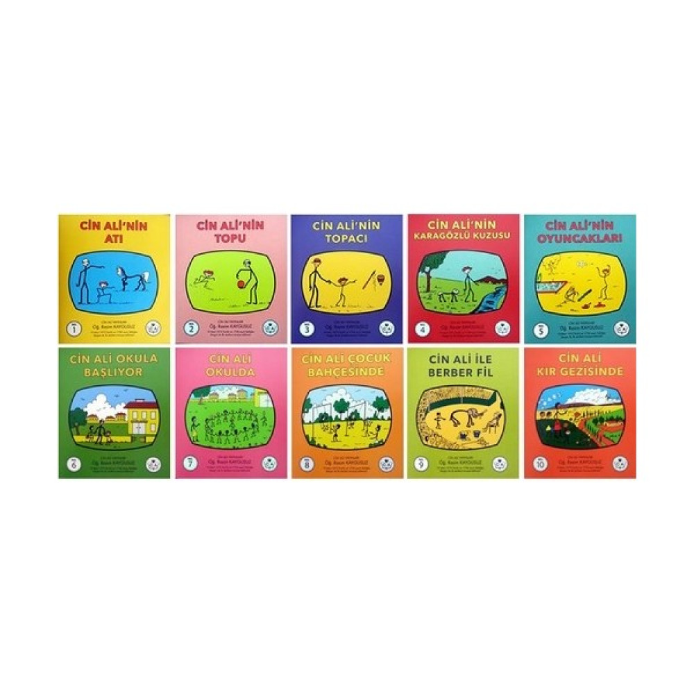 Cin Ali 10 Kitap Set Çocuk Masal Fiyatı