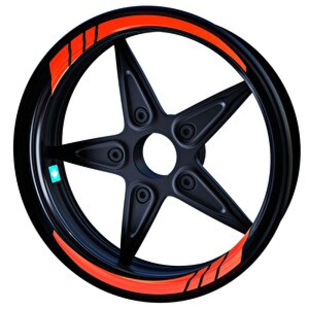 Çınar Extreme Floresan Turuncu Moto Gp İç Jant Şeridi Sticker Çınar Extreme Motorsiklet Aksesuarları Fiyatı