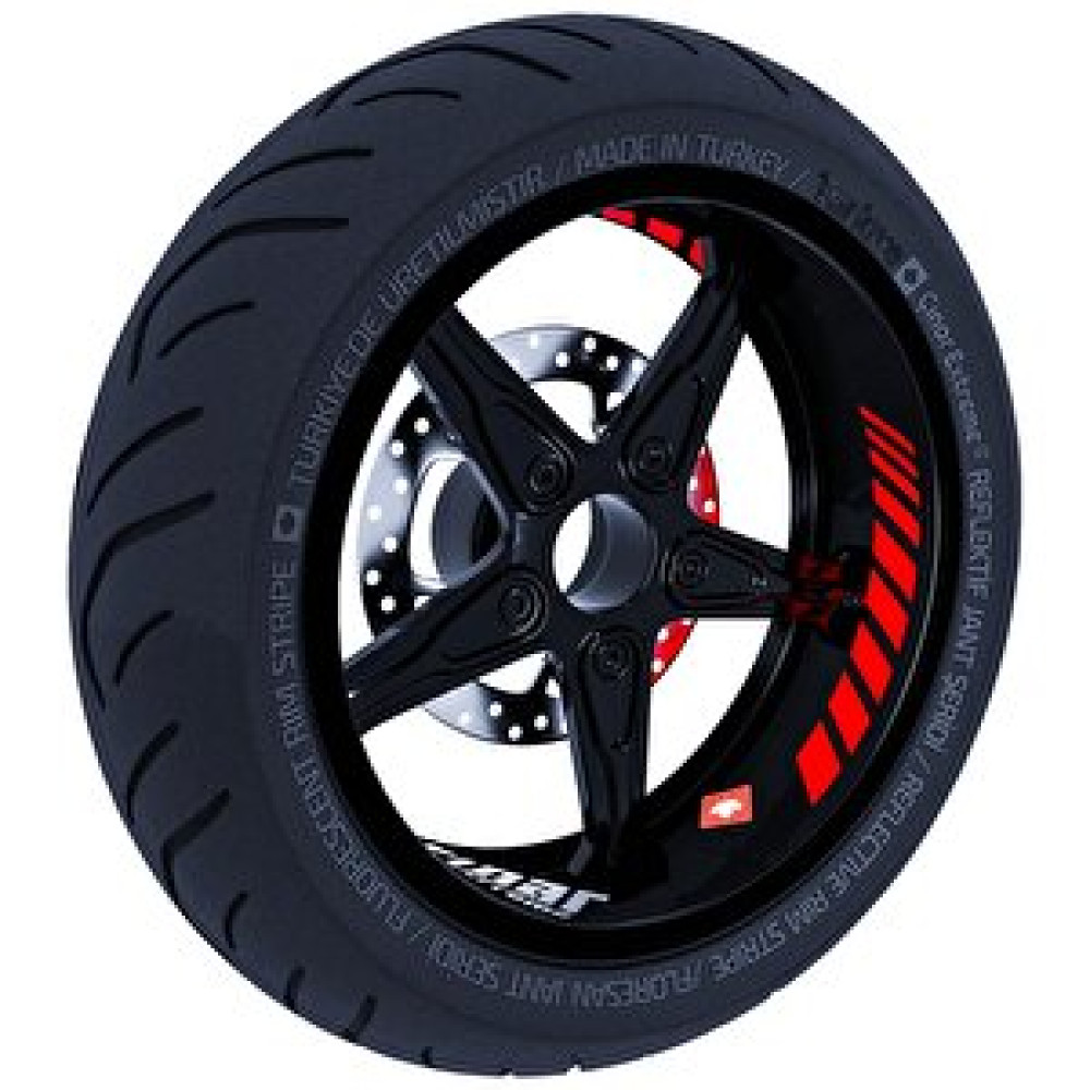 Çınar Extreme Gp Racing Bayrak Kırmızı İç Jant Şeridi Sticker Çınar Extreme Motorsiklet Aksesuarları Fiyatı