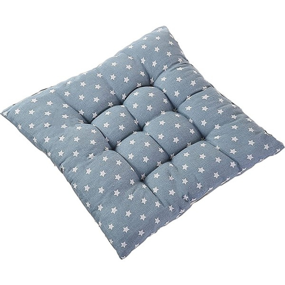 Çınar Reklam Dış Ticaret Pofidik Kare Sandalye Minderi - 40 x 40 cm - Beyaz - Gri Salon & Oturma Odası Tekstili Fiyatı