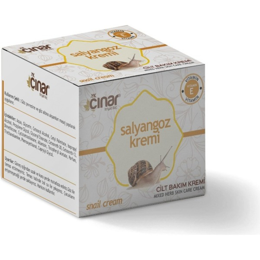 Çınar Salyangoz Cilt Bakım Kremi 50 ml Nemlendiriciler Fiyatı