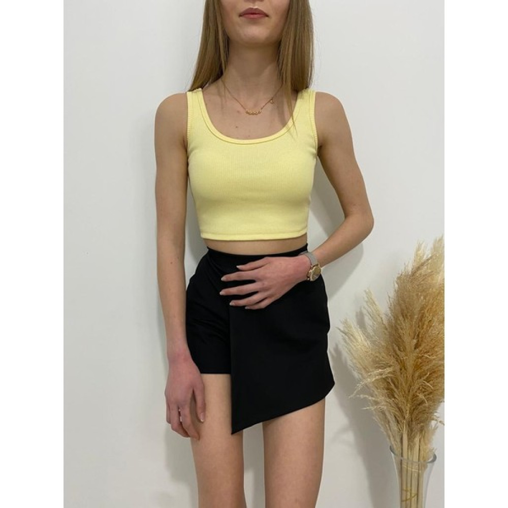 Çınars Sarı Crop Bluz Fiyatı