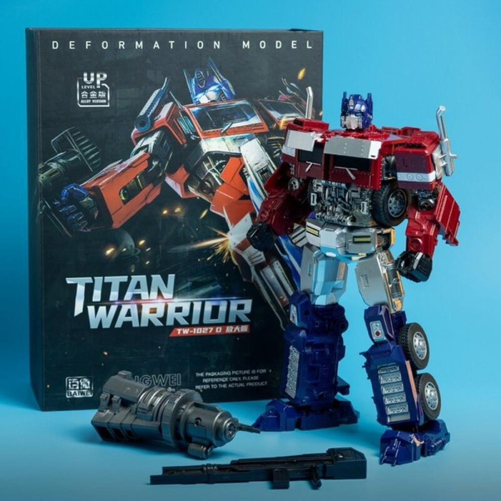 Cingo Cingo, Alloy Optimus Prime Modelinin Büyütülmüş Versiyonu (Yurt Dışından) - Kırmızı Oyuncak Fiyatı