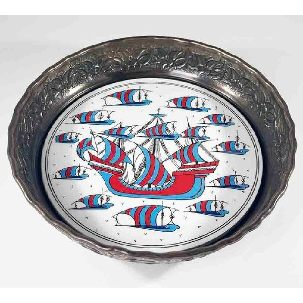 Çini Evi Yurt Dışına Hediye Bakır Şekerlik Kase Fiyatı