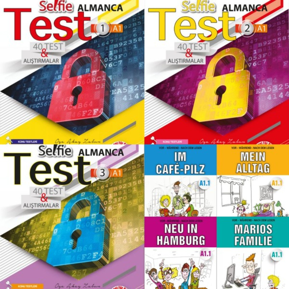 Çıpa Yayıncılık A1 Seviye Selfie Test + Hikaye Seti Toplam 7 Kitap (Ciltli) Yabancı Dil Öğretici Kitaplar ve Eğitim Setleri Fiyatı