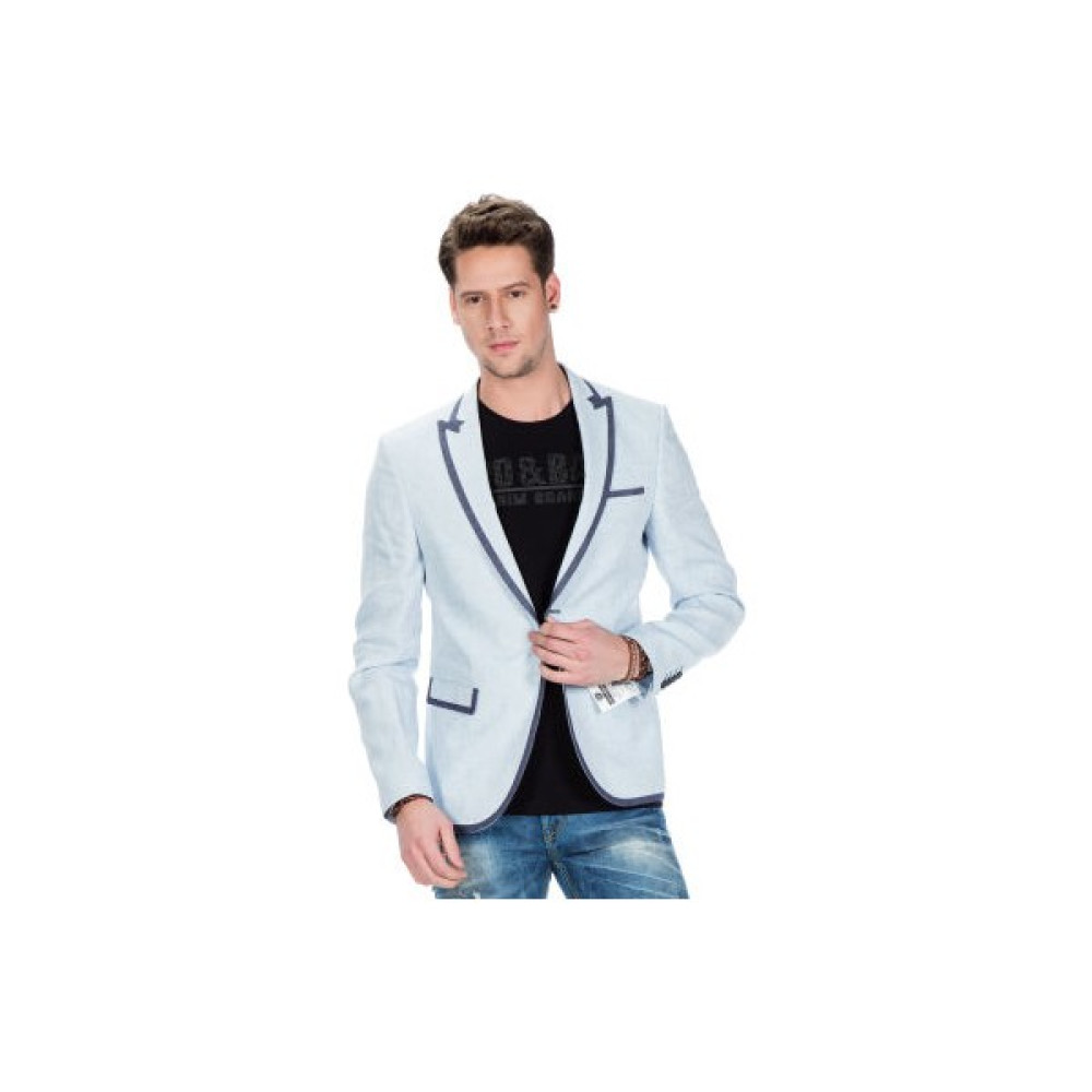 Cipo&Baxx CJ222 Açık Mavi Yazlık İnce Erkek Spor Blazer Keten Ceket Erkek Ceket Fiyatı