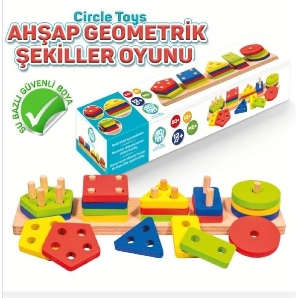 Circle Toys Ahşap Geometrik Şekiller Astroloji - Fal - Rüya Tabirleri Fiyatı