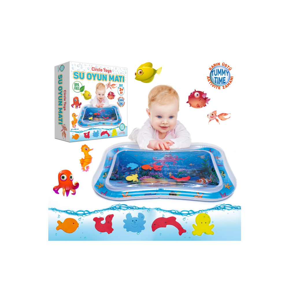 Circle Toys Bebek Su Matı Aktivite Oyuncağı Su Havuzu Dış Mekan & Bahçe Oyuncakları Fiyatı