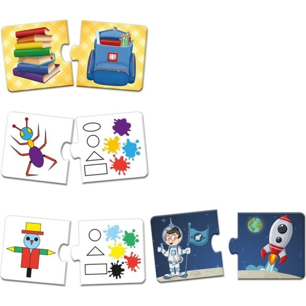 Circle Toys Connect Puzzle Bağlantı Kurma Oyunu Eşleştirme Kartları Eğitici Oyuncak Fiyatı