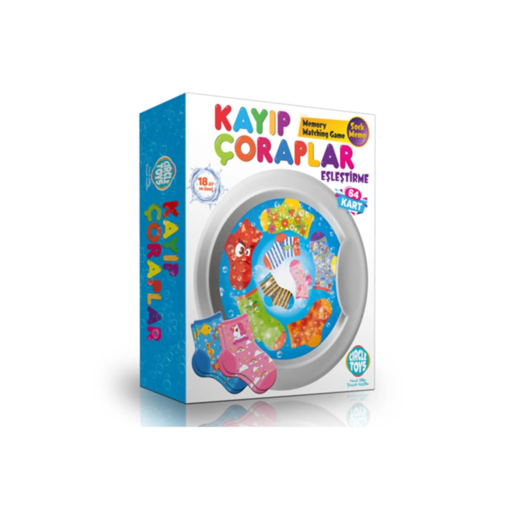 Circle Toys Kayıp Çoraplar Eşleştirme Beceri Zeka Geliştirme Oyunu Eğitici Oyuncak Fiyatı