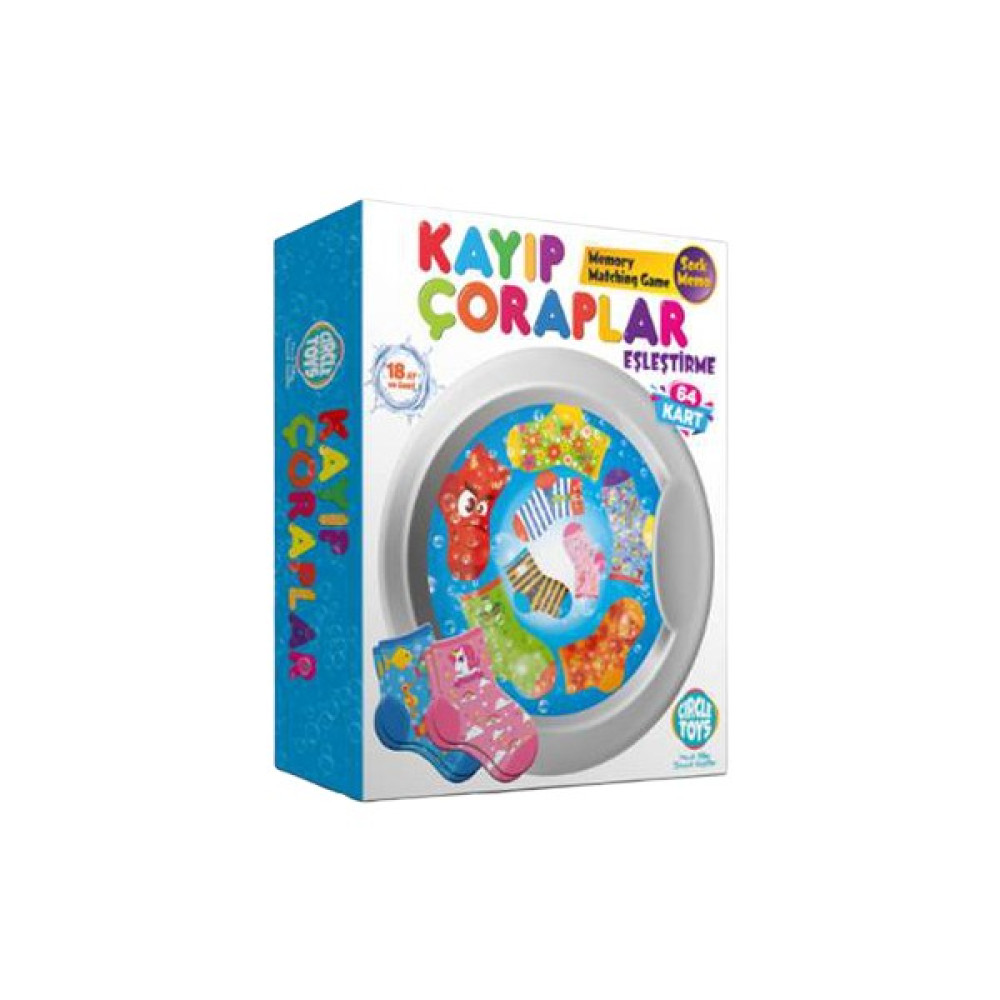 Circle Toys Kayıp Çoraplar Eşleştirme Kart Oyunu Eğitici Oyuncak Fiyatı