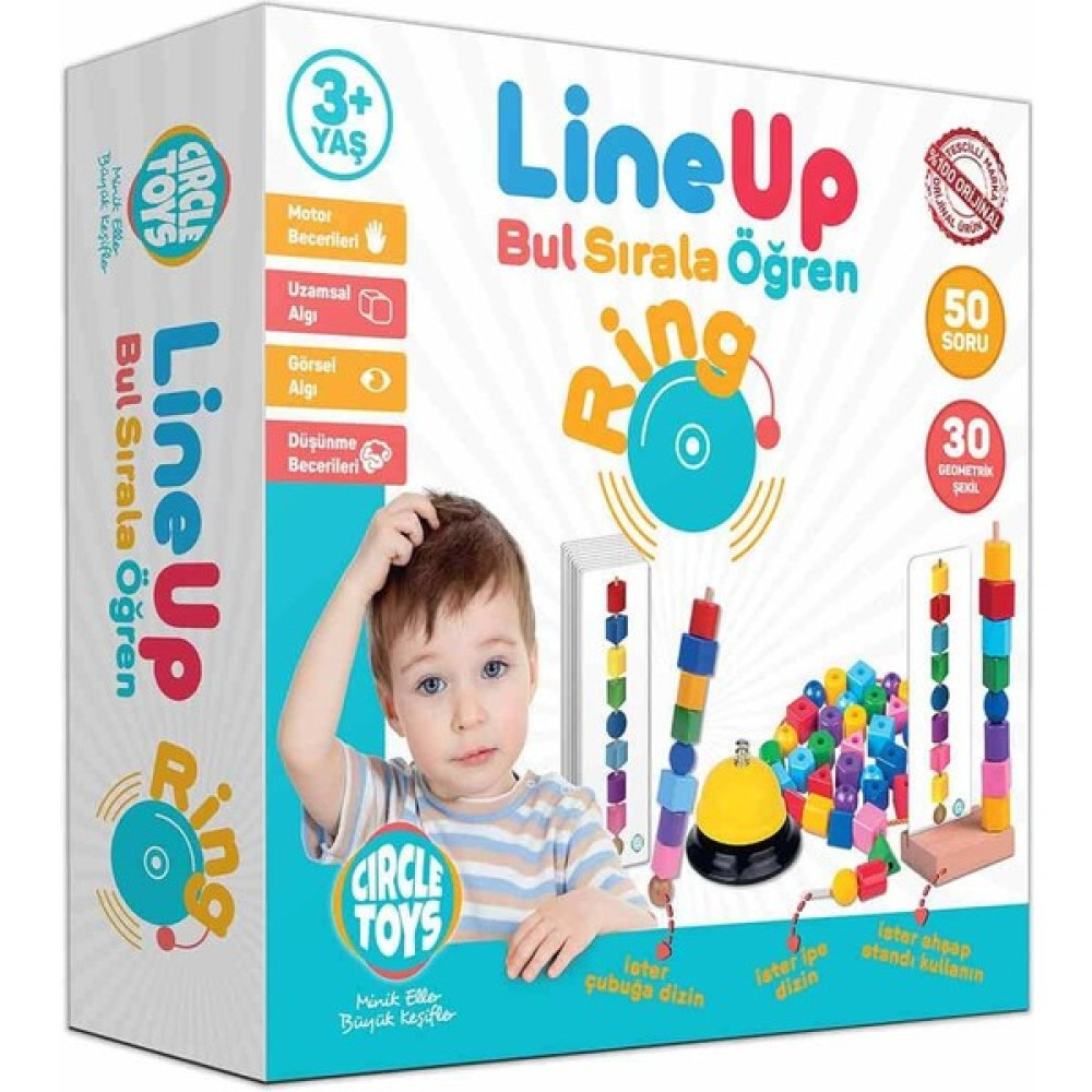 Circle Toys Line-Up Bul Sırala Öğren Çocuk Oyuncağı Fiyatı