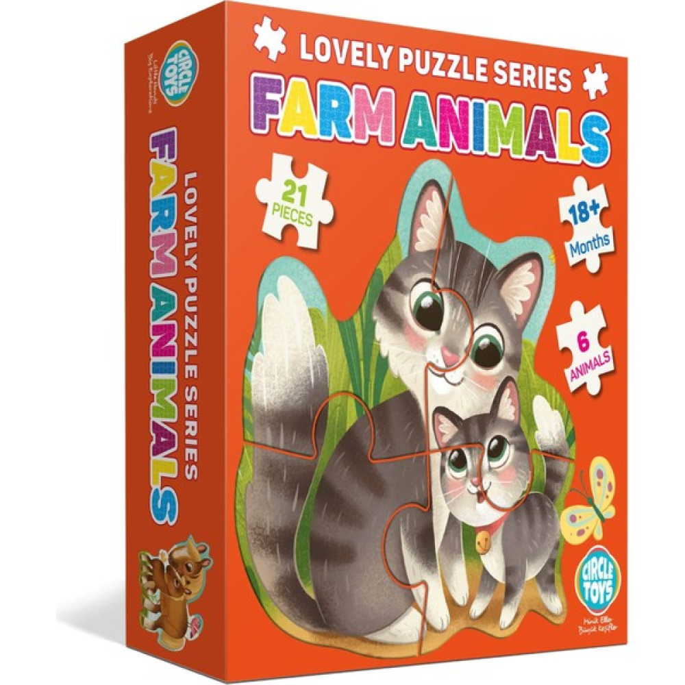 Circle Toys Lovely Puzzle Farm Animals Eğitici Oyuncak Fiyatı