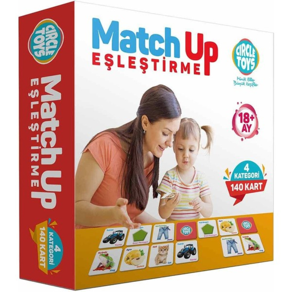 Circle Toys Match Up Eşleşirme Oyunu - Renkli Çocuk Oyuncağı Fiyatı