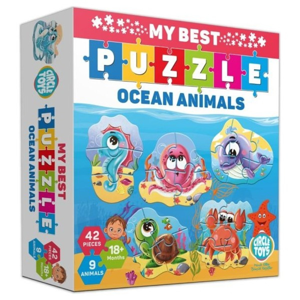 Circle Toys My Best Puzzle Ocean Animals Dünya Tarihi Fiyatı