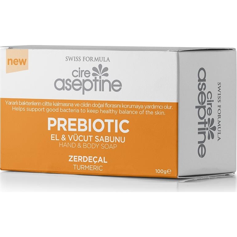 Cire Aceptine Cire Aseptine Prebiotic El ve Vücut Sabunu 100 Gr- Zerdeçal Diğer Fiyatı
