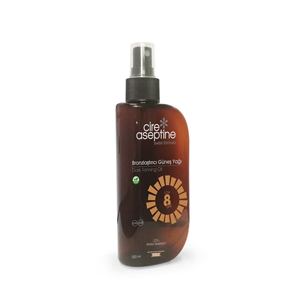 Cire Aseptine Bronzlaştırıcı Güneş Yağı Spf 8 200 ml Güneş Kremleri ve Losyonları Fiyatı