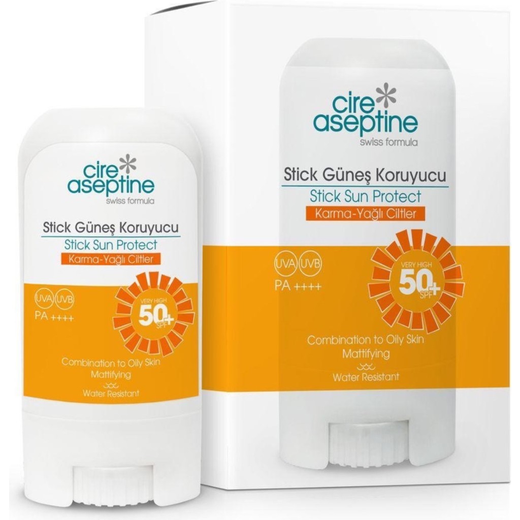 Cire Aseptine Stick Güneş Koruyucu - Karma Ve Yağlı Ciltler 50SPF 17 gr Diğer Fiyatı