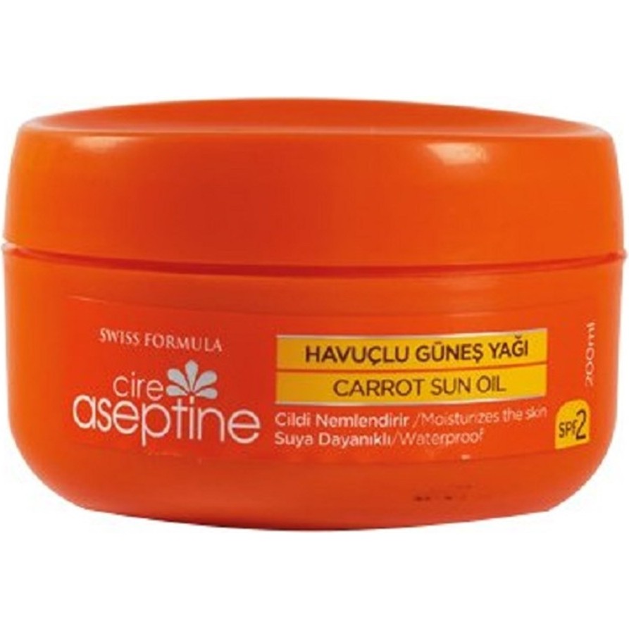 Cire Aseptine Sun Havuç Yağı Vazo 200 Ml Vazo Fiyatı