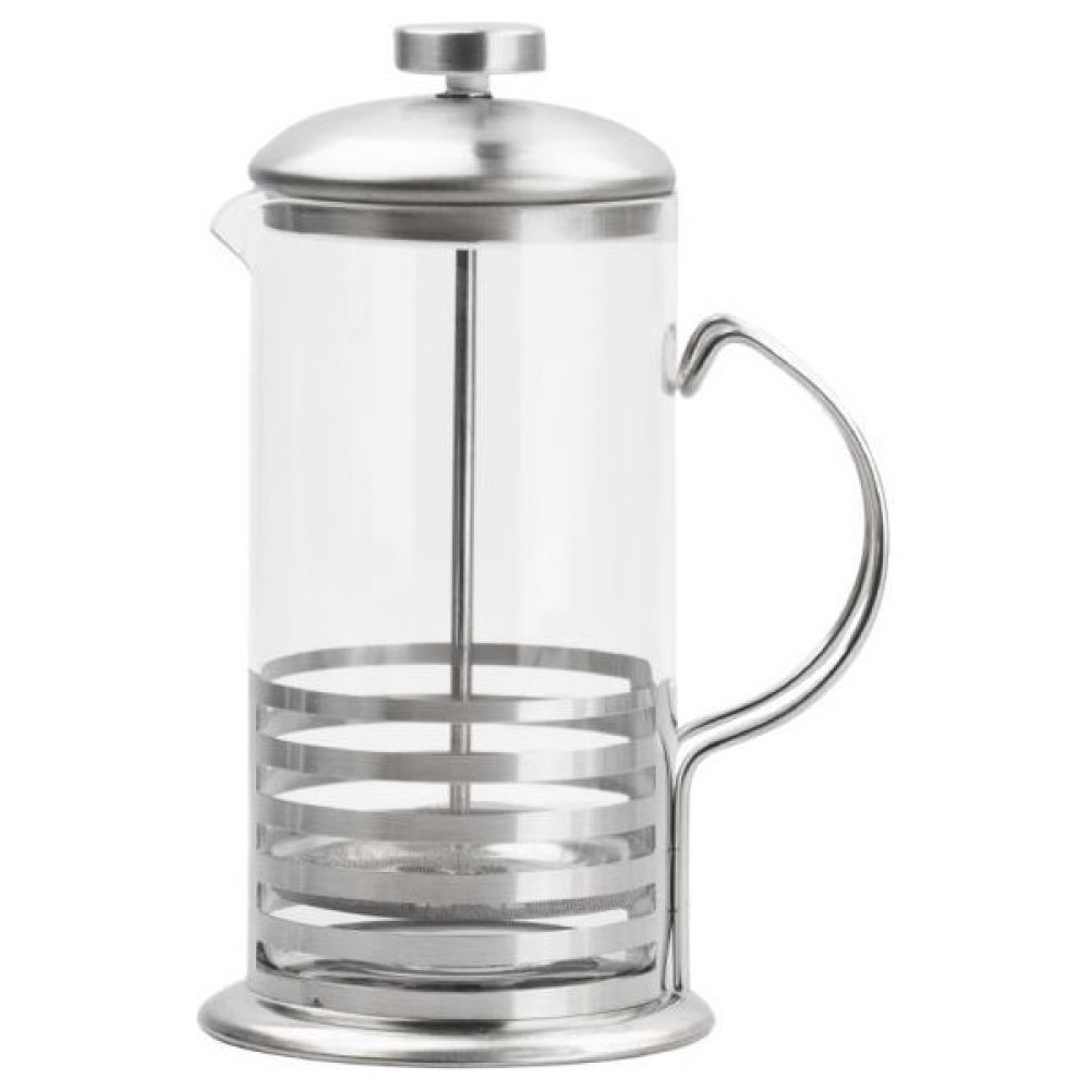 Çırpan Ev Çizgili Metal French Press 600ML French Press Fiyatı