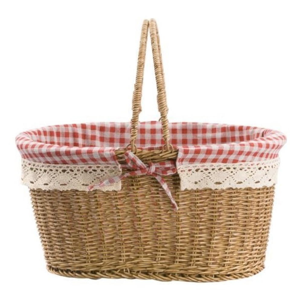 Çırpan Ev Sentetik Hasır Oval Piknik Sepeti 31CM Mangal & Barbekü Malzemeleri Fiyatı