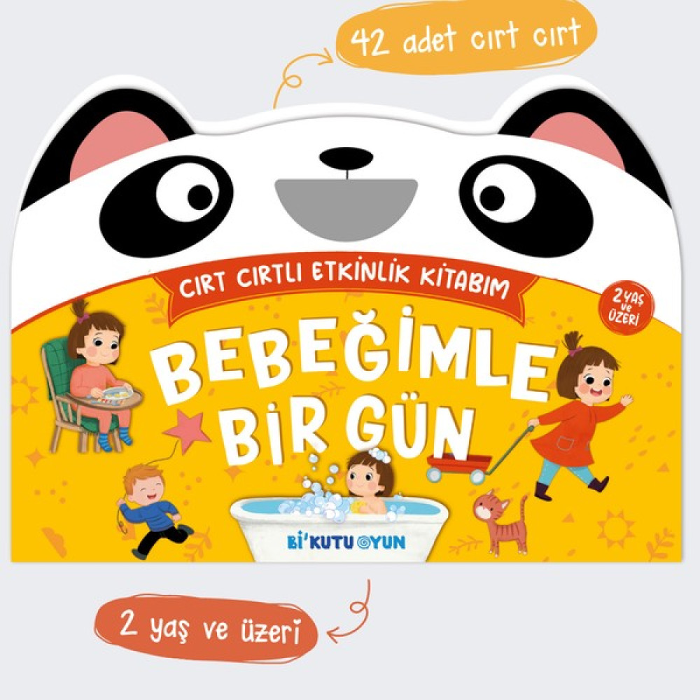 Cırt Cırtlı Etkinlik Kitabım - Bebeğimle Bir Gün (2+ Yaş) Çocuk Öykü Fiyatı