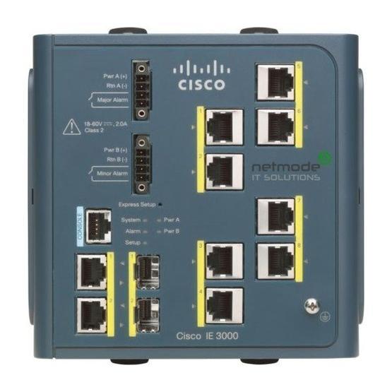 Cisco IE-3000-8TC Endüstriyel Ethernet Switch