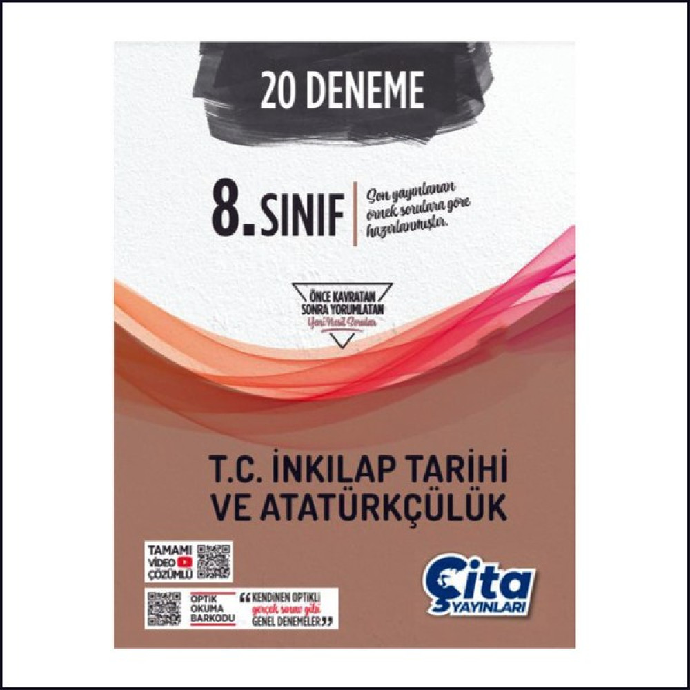 Çita Yayınları 8. Sınıf LGS T.c.inkılap Tarihi ve Atatürkçülük Branş Denemeleri / Çita Kaynak Kitapları Fiyatı