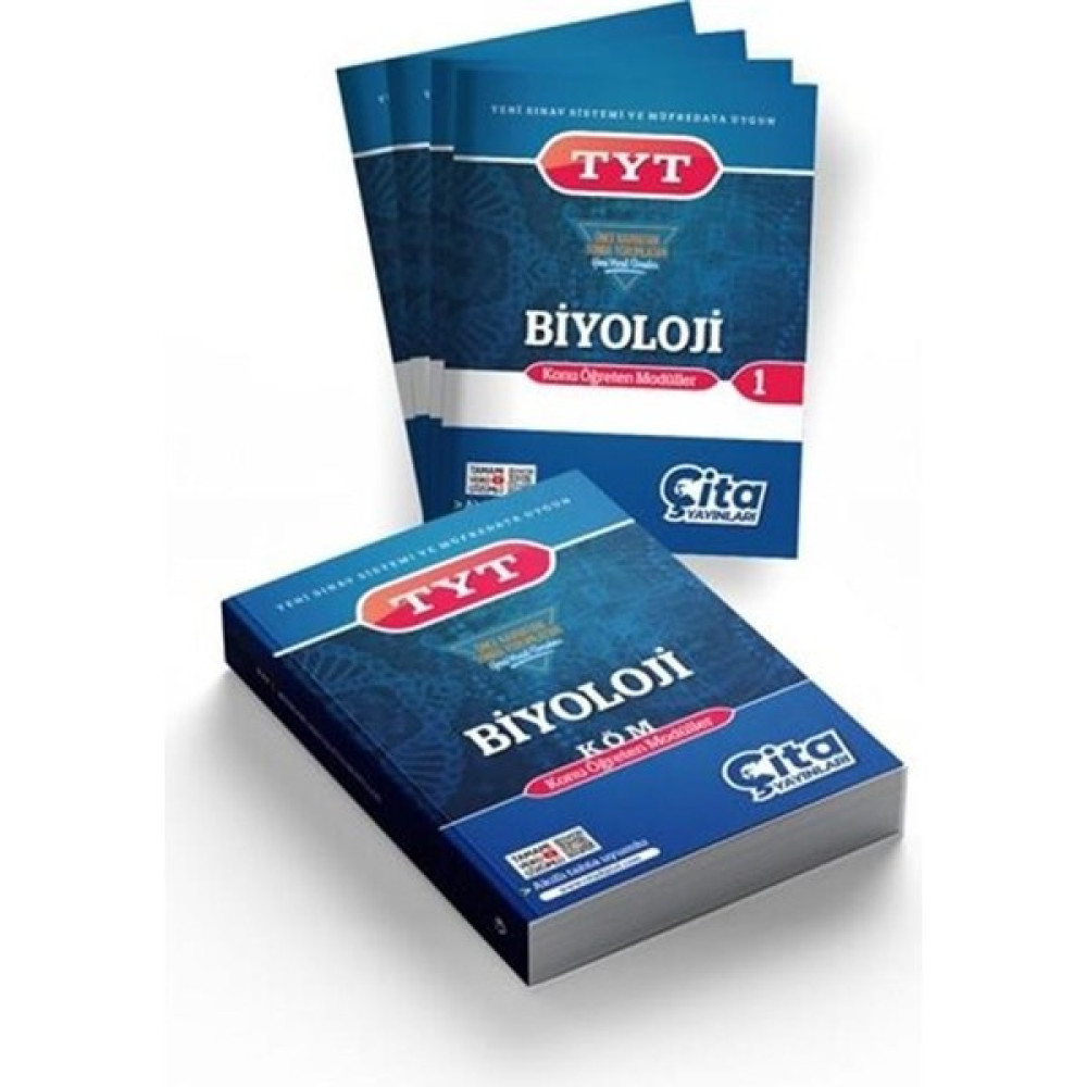 Çita Yayınları TYT Biyoloji Köm Konu Öğreten Modüller / Çita Kaynak Kitapları Fiyatı