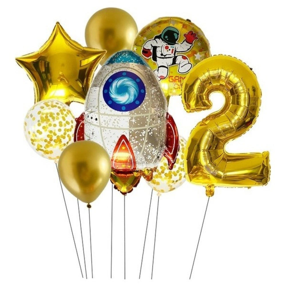 Çıtı Pıtı Store Galaxy Tema Parti Balon Seti - Altın - 10 Adet Oto Boyaları Fiyatı