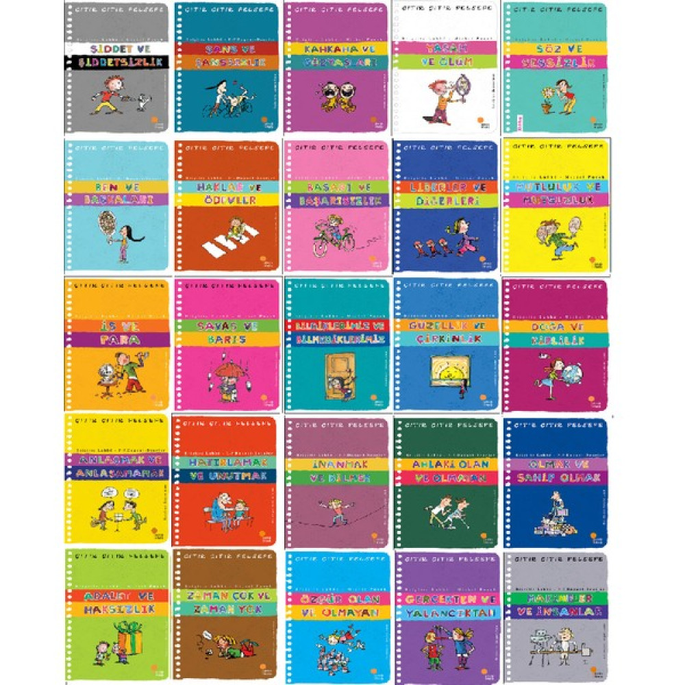 Çıtır Çıtır Felsefe Serisi 25 Kitap Set Çocuk Öykü Fiyatı