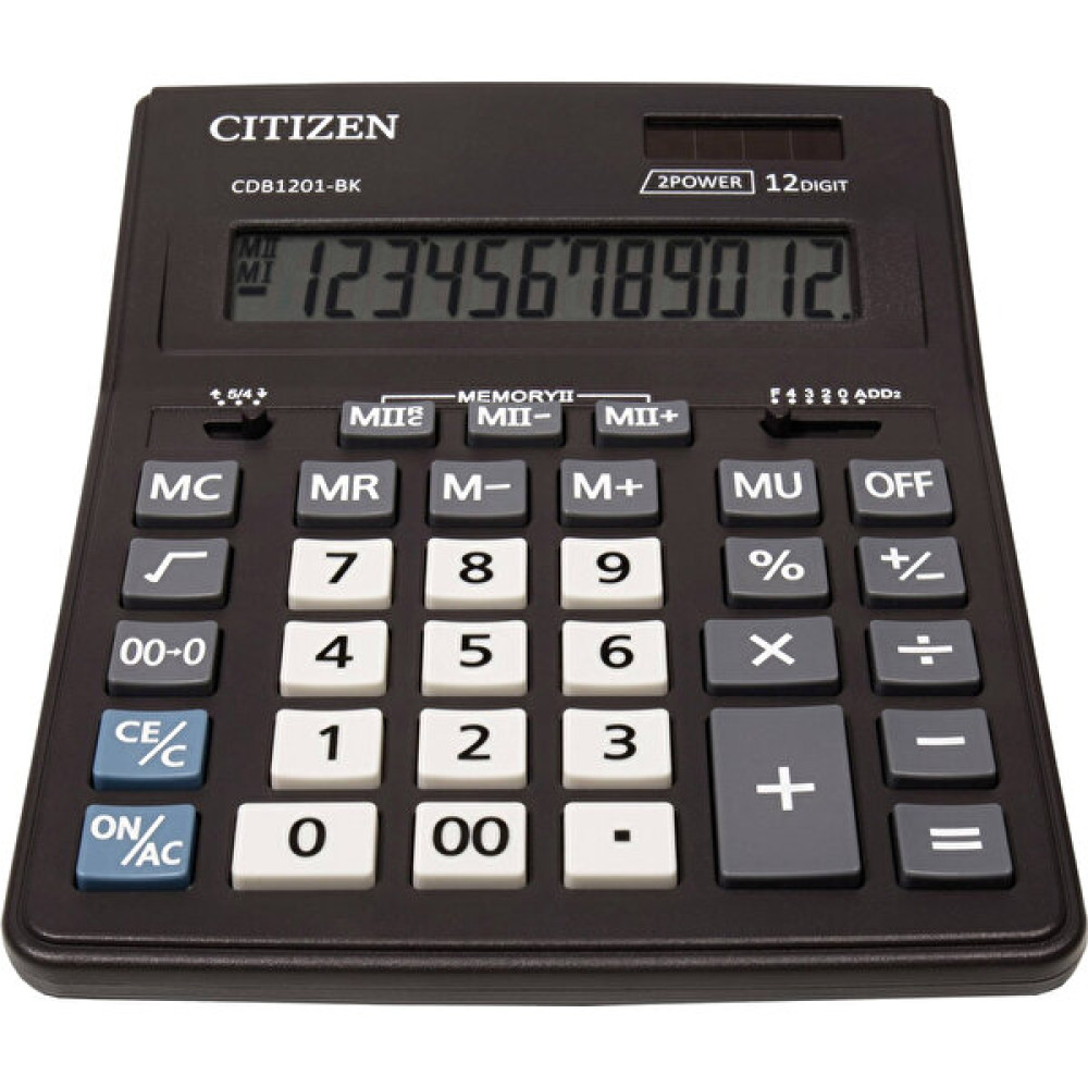 Citizen Cdb-1201Bk Büyük Hesap Makinesi Hesap Makinesi Fiyatı