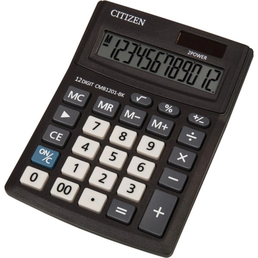 Citizen Cmb-1201Bk Orta Boy Hesap Makinesi Hesap Makinesi Fiyatı