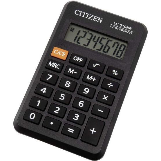Citizen LC-310NR Hesap Makinesi Siyah Hesap Makinesi Fiyatı