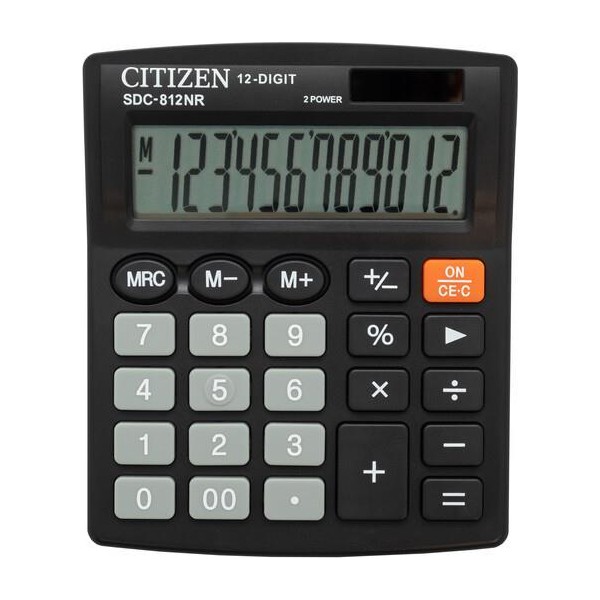 Citizen Sdc-812Nr Hesap Makinesi Hesap Makinesi Fiyatı