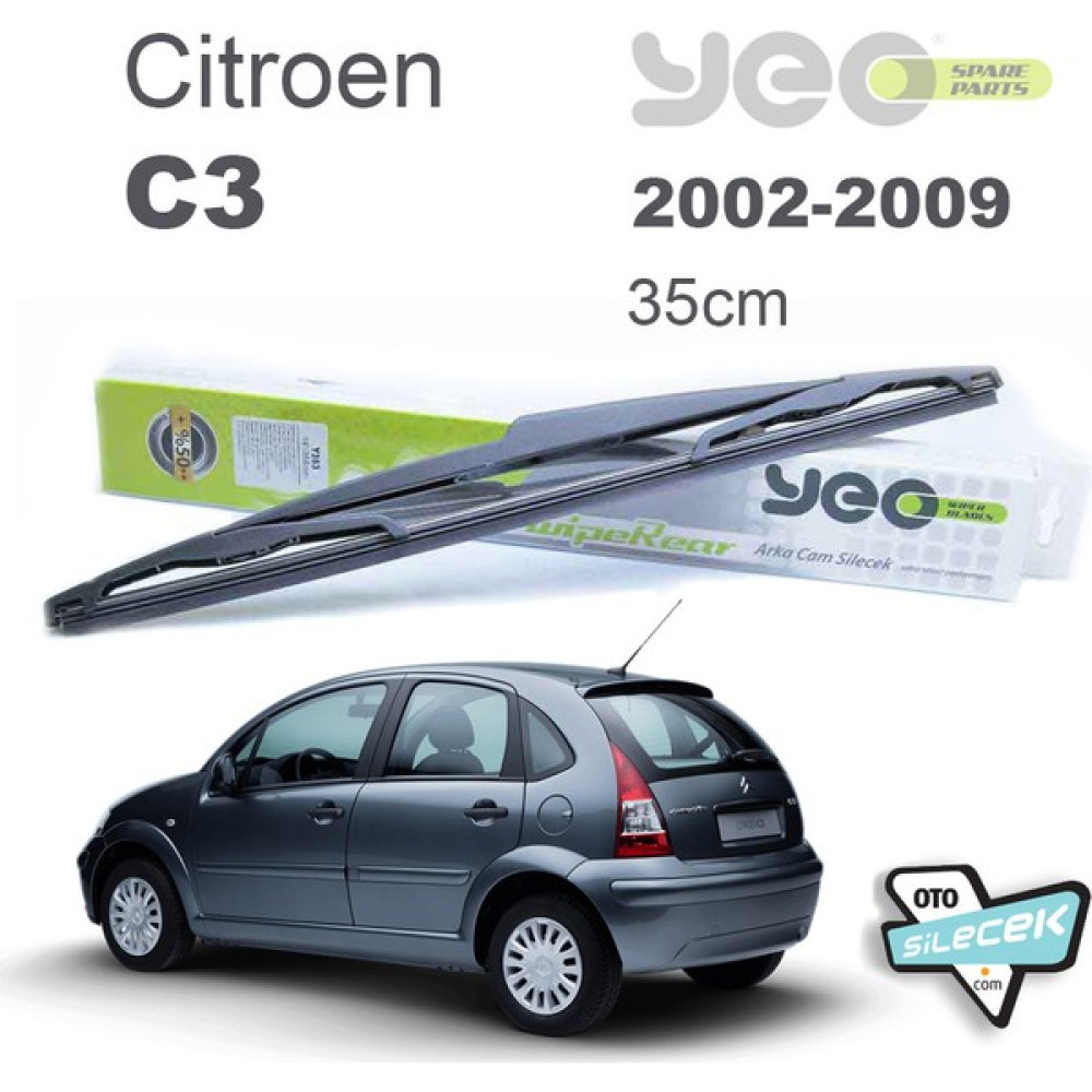 Citroen C3 Arka Silecek 2002-2009 Oto Silecekleri Fiyatı
