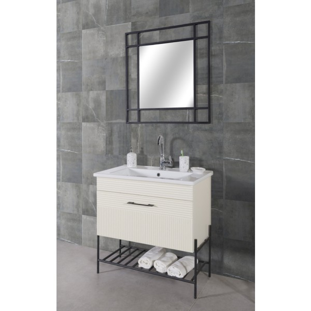City Banyo Dolabı Seti - Beyaz Banyo Dolabı / Mobilyası Fiyatı