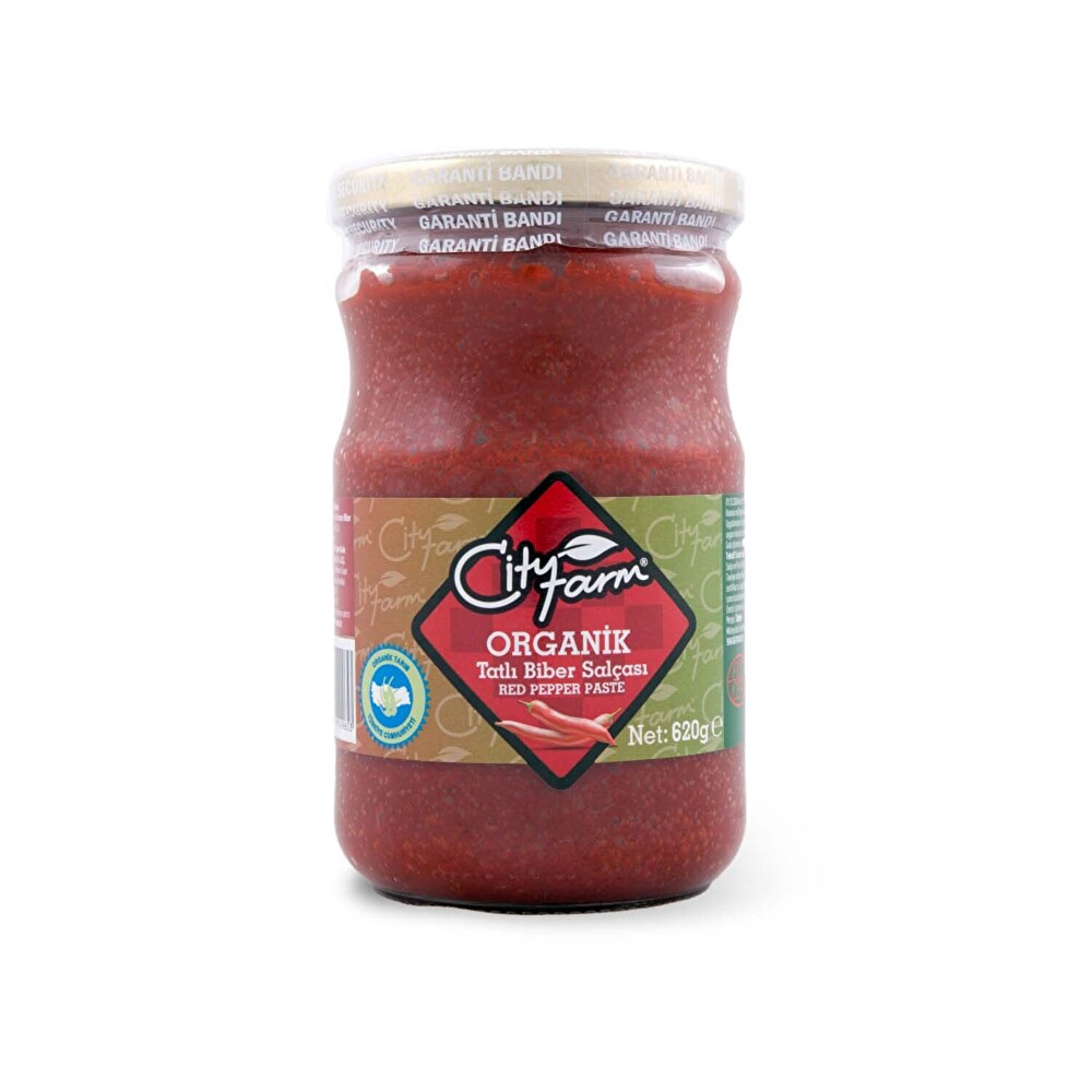 City Farm Organik Biber Salçası 620 G Organik Ürünler Fiyatı