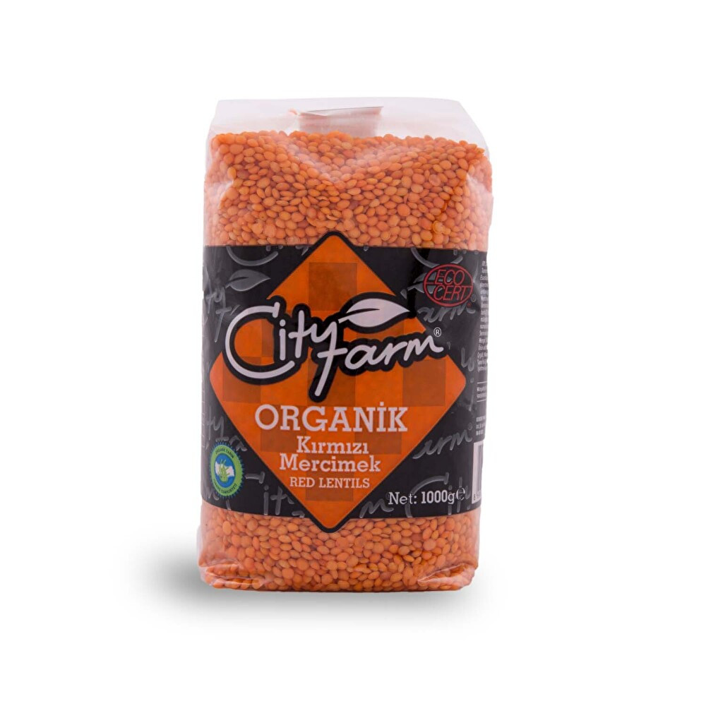 City Farm Organik Kırmızı Mercimek 1 Kg Organik Ürünler Fiyatı