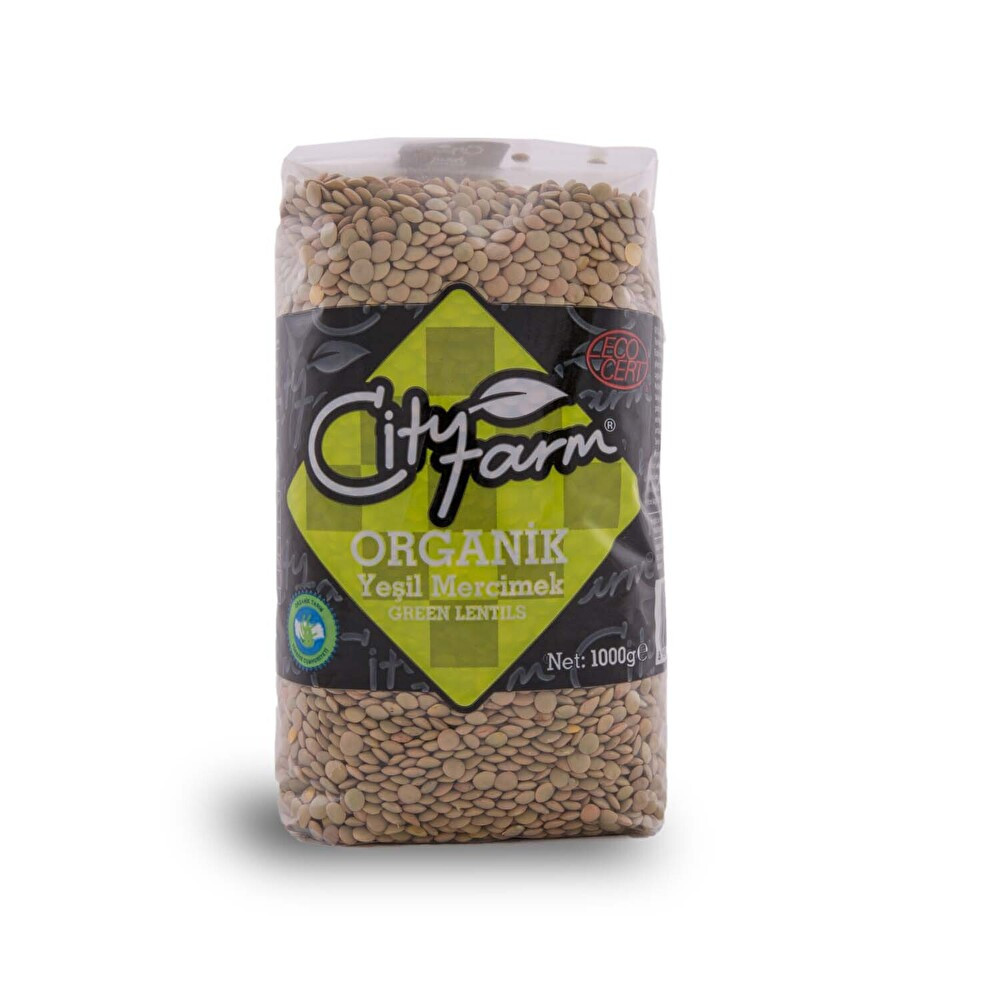 City Farm Organik Yeşil Mercimek 1 Kg Organik Ürünler Fiyatı