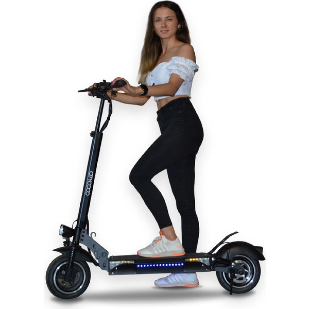 Citycoco Amortisörlü T4 Elektrikli Scooter / Elektrikli Kaykay Scooter Fiyatı