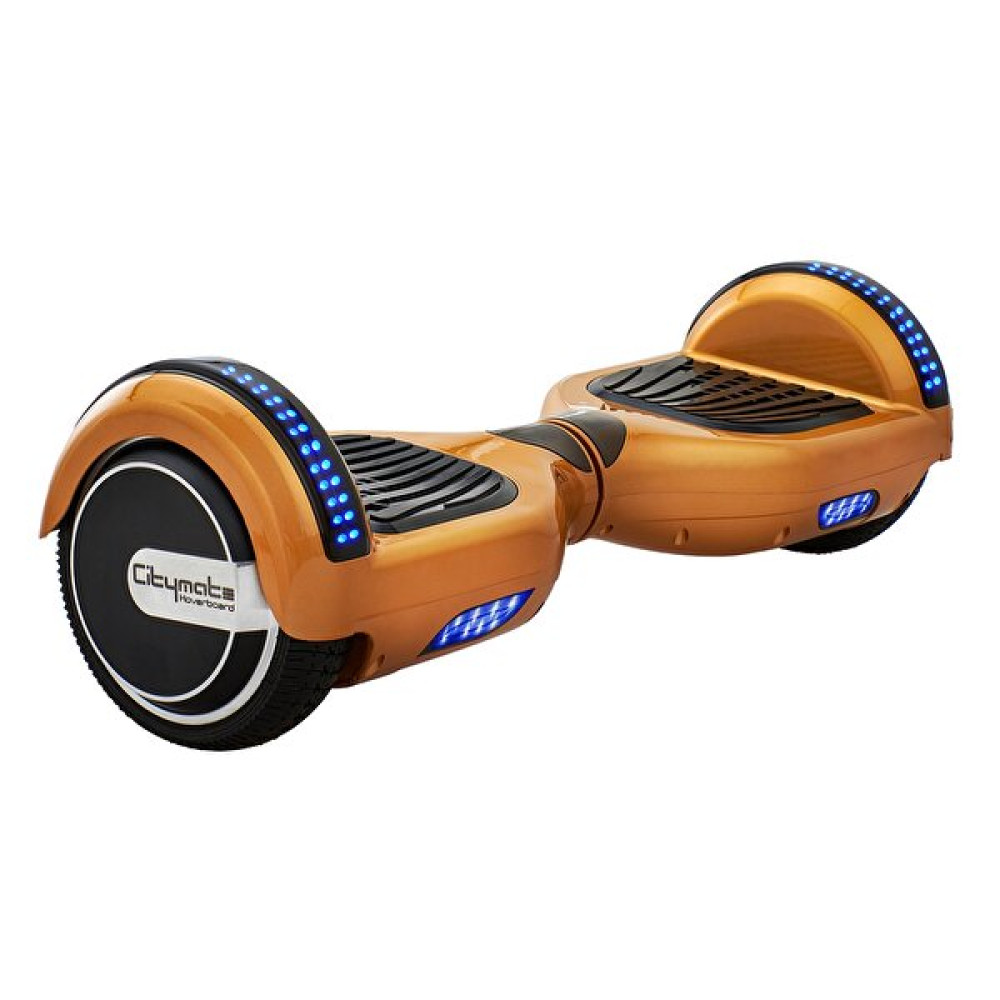 Citymate Elektrikli Kaykay 6.5" Ledli Model Gold Hoverboard - Taşıma Çantası Hediye Hoverboard Fiyatı