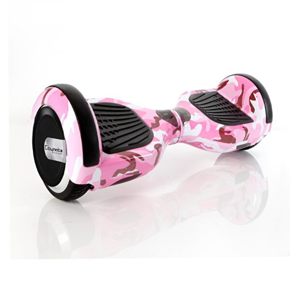 Citymate Elektrikli Kaykay 6.5" Pembe Kamuflaj Grafity Desenli Akıllı Hoverboard - Çanta Hediyeli Hoverboard Fiyatı