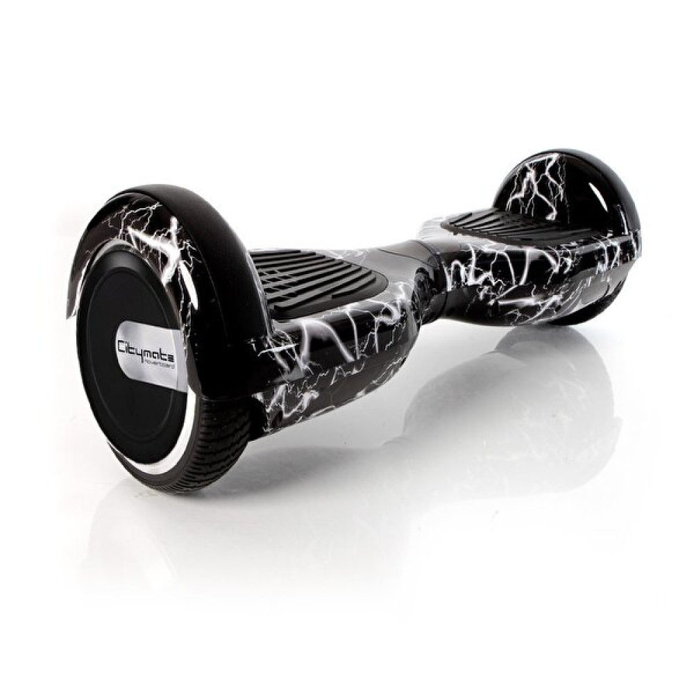 Citymate Elektrikli Kaykay 6.5" Şimşek Grafity Desenli Akıllı Denge Hoverboard - Çanta Hediyeli Hoverboard Fiyatı
