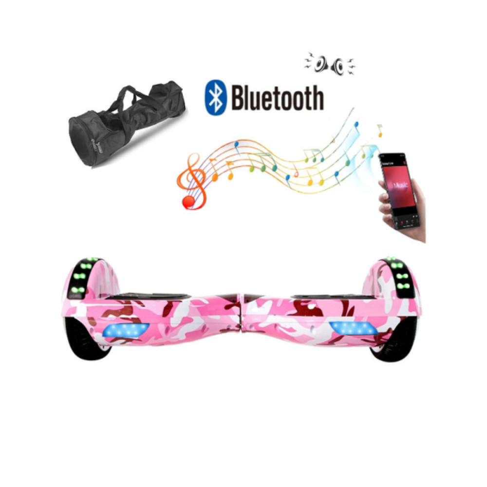 Citymate Elektrikli Kaykay Full Ledli Hoverboard Bluetooth Hoparlörlü 6.5 Inch Desen 05 Spor & Outdoor Fiyatı
