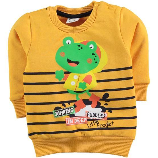 Civil Baby 6-18 Ay Hardal Erkek Bebek Sweatshirt