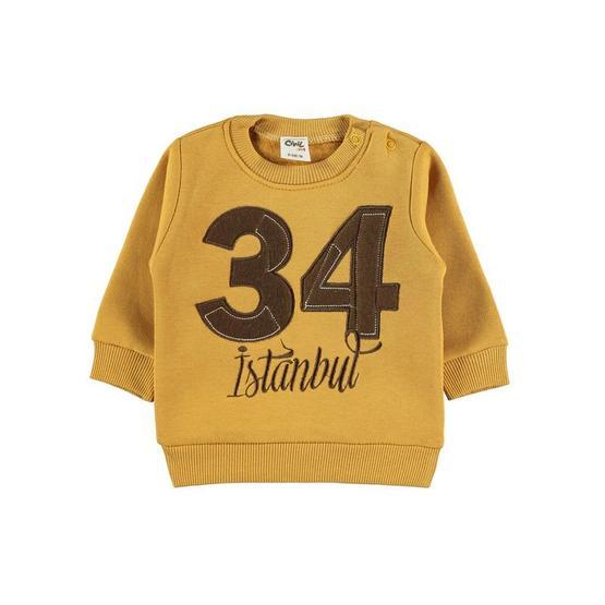 Civil Baby 6-18 Ay Hardal Erkek Bebek Sweatshirt