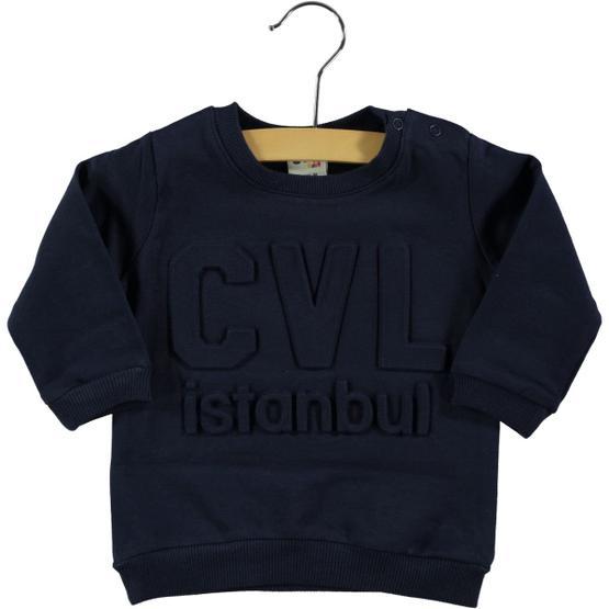 Civil Baby 6-18 Ay Lacivert Bebek Sweatshirt